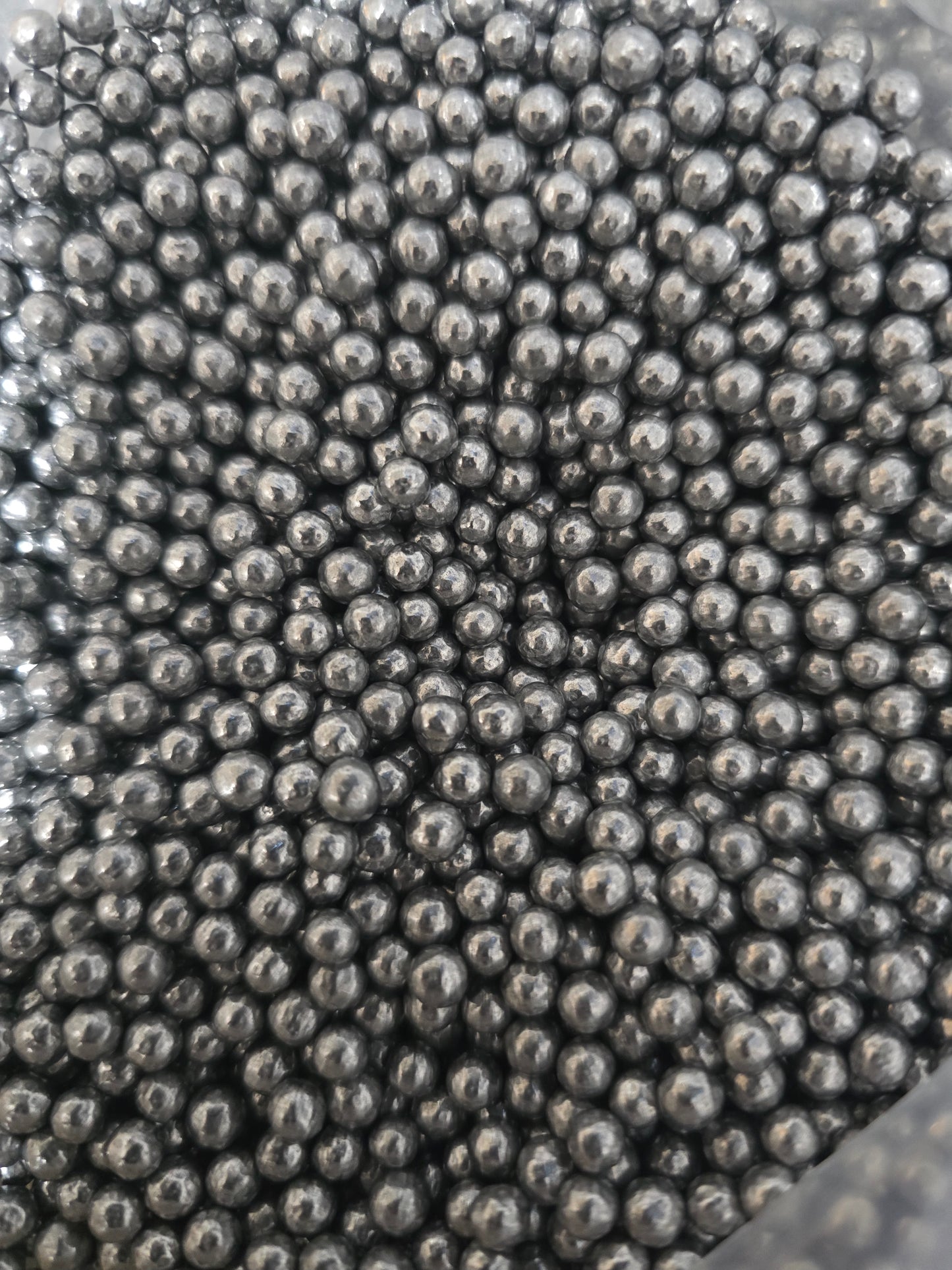 Perlas de azucar Metálicas plata 200 gramos