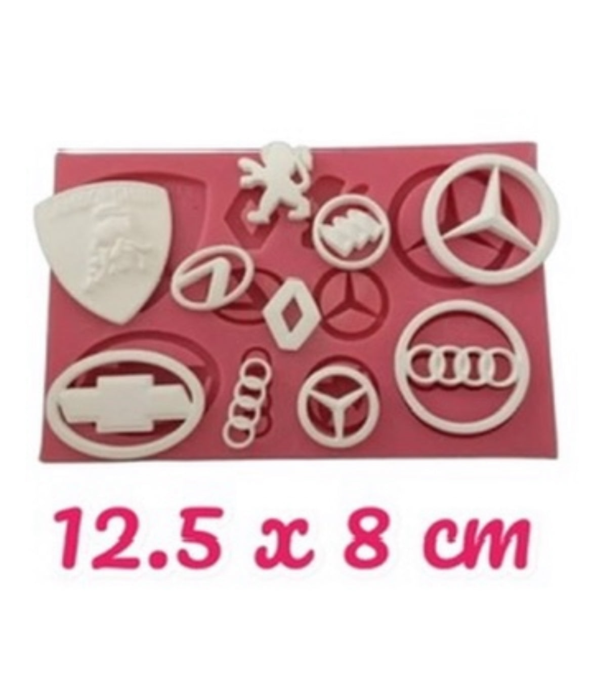 MOLDE DE SILICÓN MARCAS DE AUTOS PREMIUM
