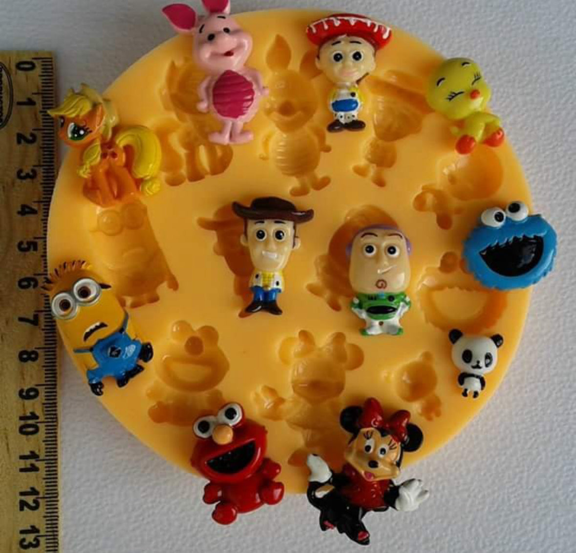 Molde de Silicón Personajes Cutte Toy Story, Minion