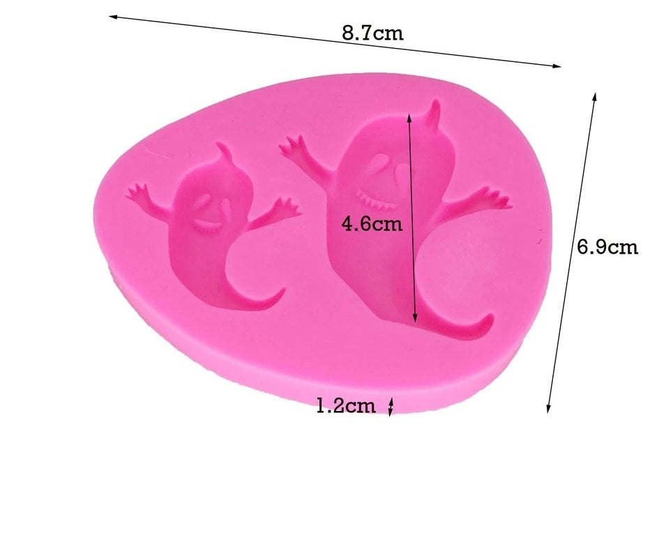 MOLDE DE SILICÓN FANTASMAS