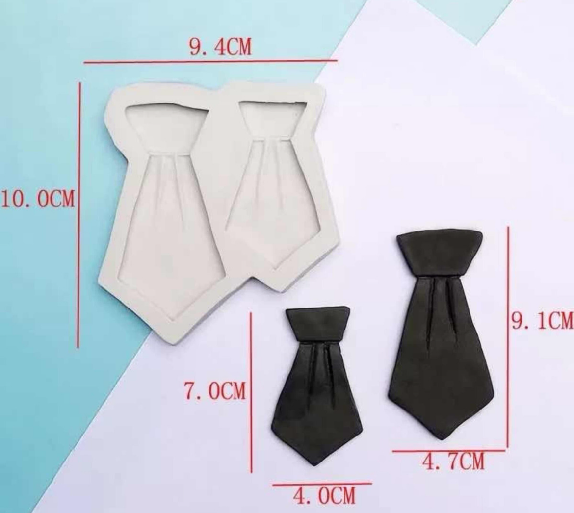 Molde de Silicón Corbatas