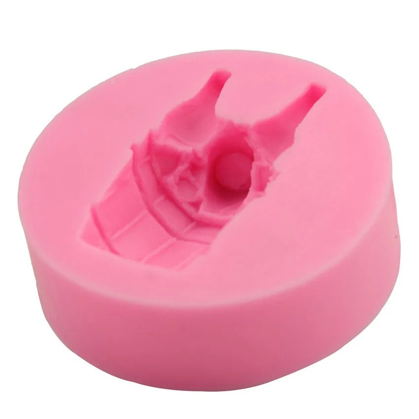 Molde de Silicón Cubeta con hielos y bebidas