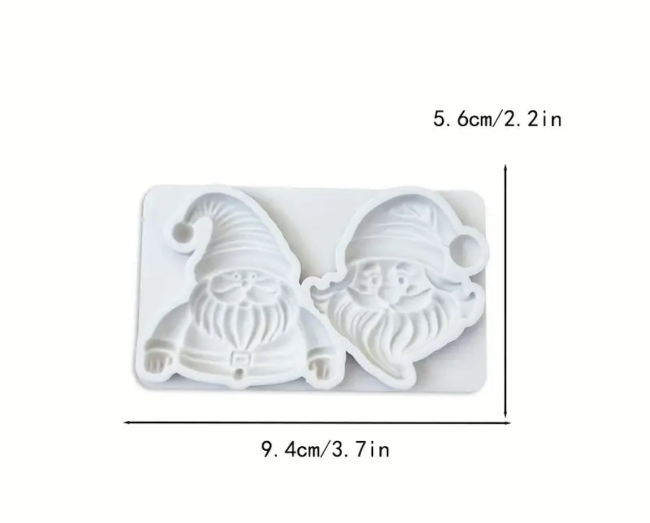 Molde de Silicón Santa Claus