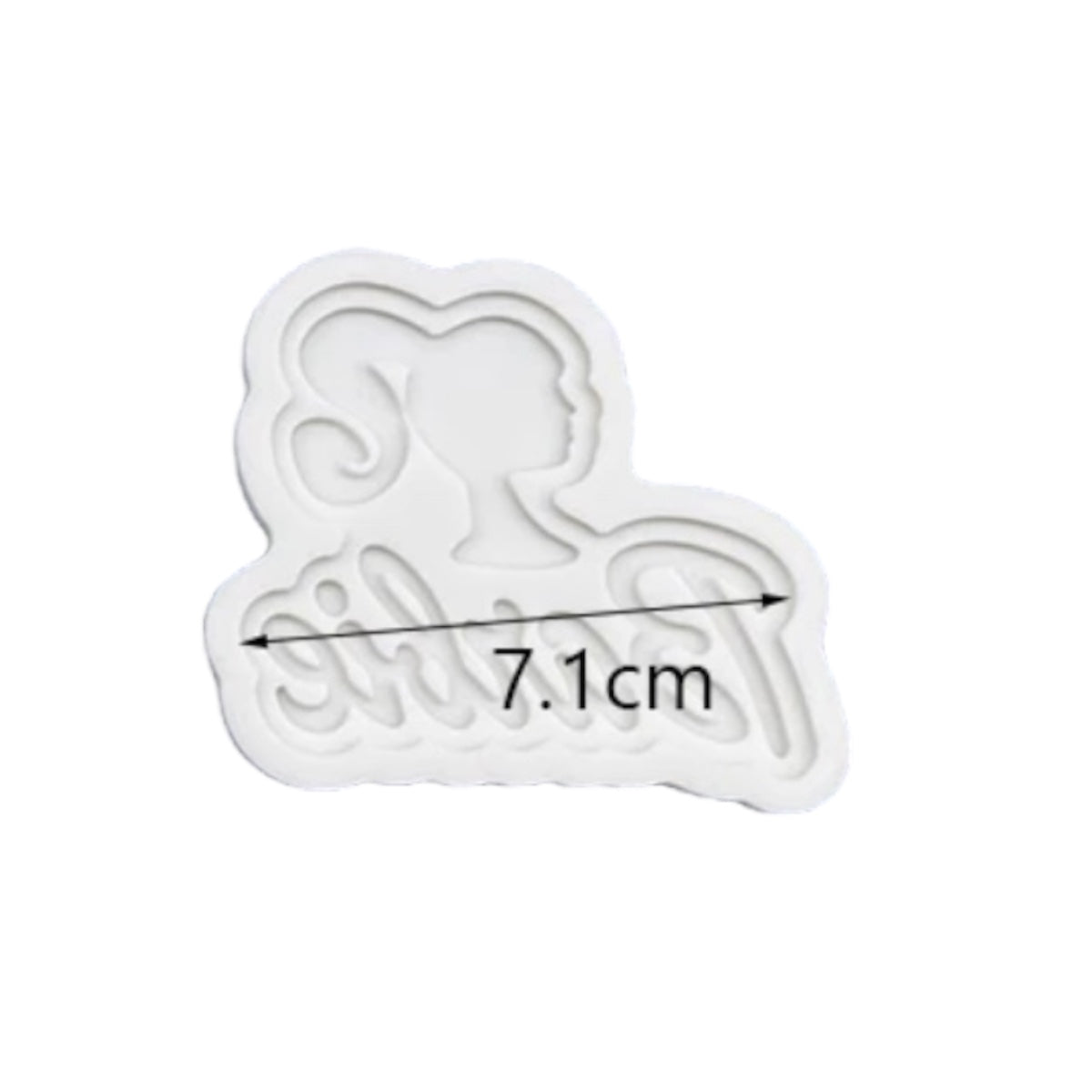 Molde de Silicón Barbie