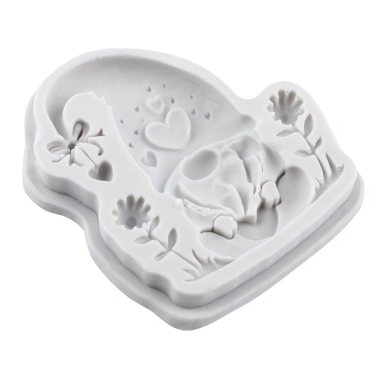 MOLDE DE SILICÓN GNOMO DUENDE AMOR