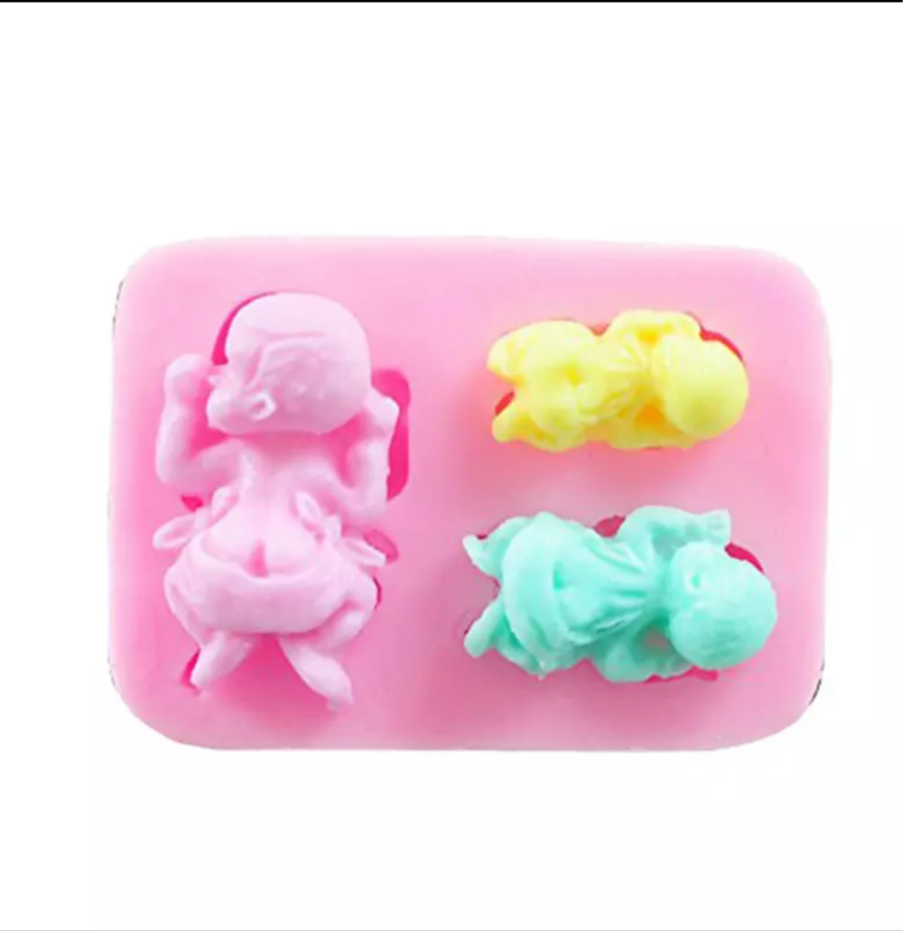 Molde de Silicón Bebe Pañal