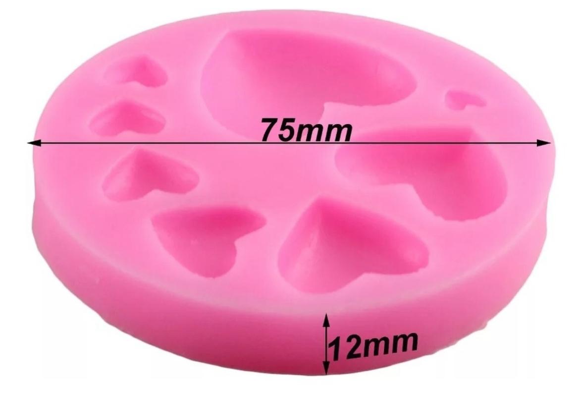 Molde de silicon corazon, Amor, san valentin
