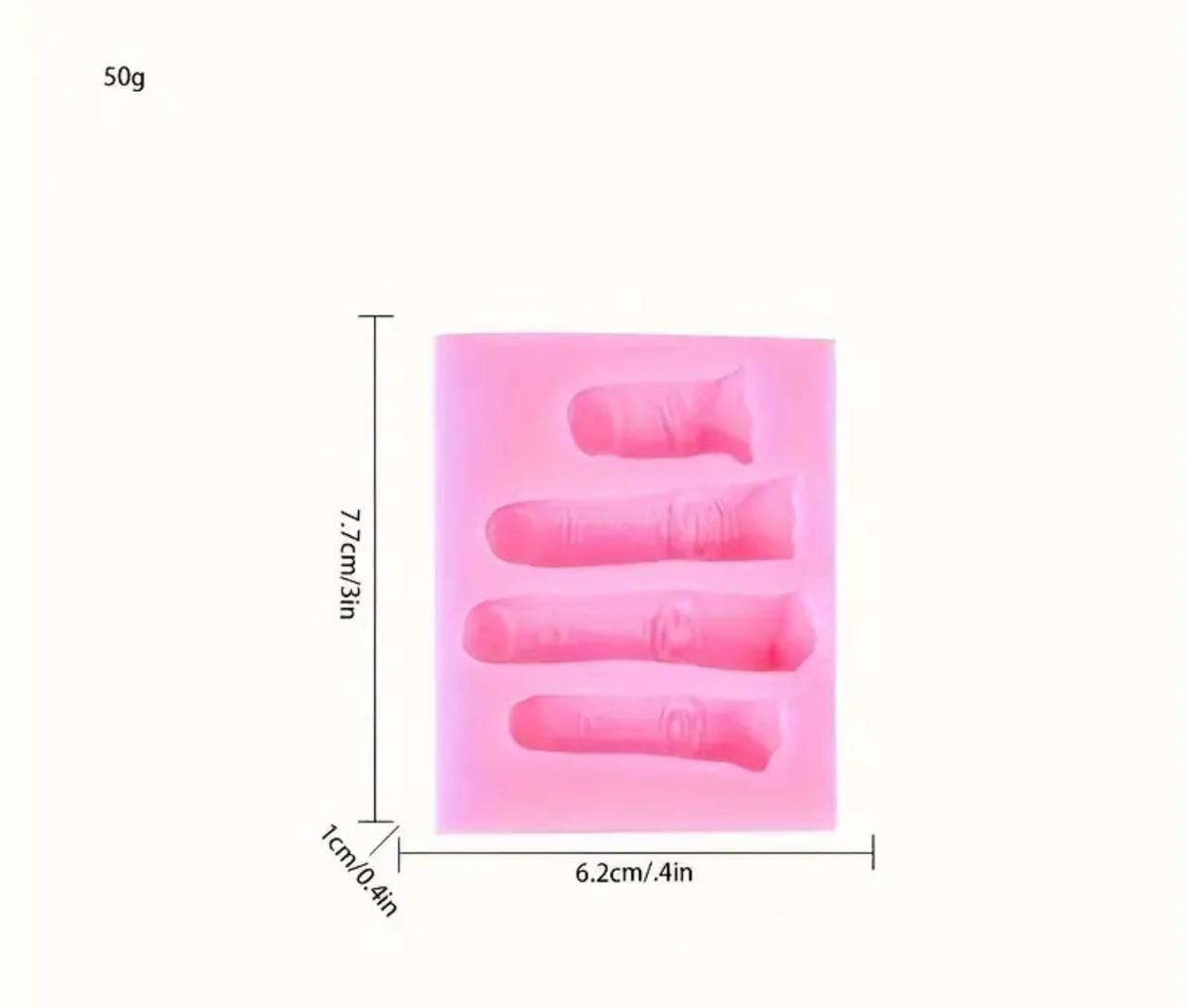 MOLDE DE SILICON DEDOS HALLOWEN