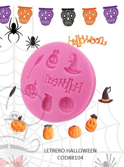 Molde de silicon hallowen