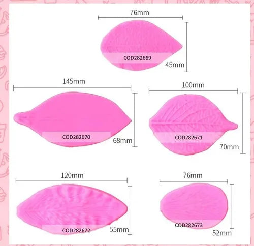 MOLDE DE SILICON KIT DE NERVADURAS