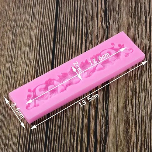 MOLDE DE SILICON APLICACION VINTAGE