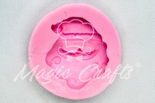 MOLDE DE SILICON CARA DE SANTA