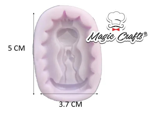 MOLDE DE SILCION VIRGENCITA