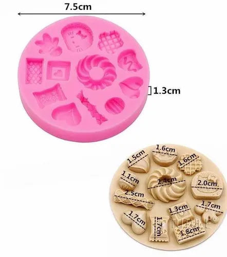 MOLDE DE SILICON POSTRES