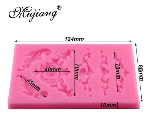 MOLDE DE SILICON APLICACIONES VINTAGE