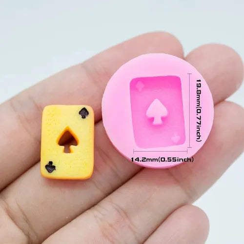 MOLDE DE SILICON CARTA MINI