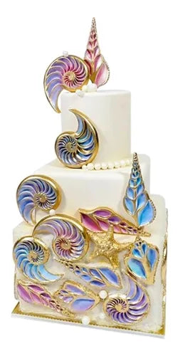 MOLDE DE SILICON CARACOLA VINTAGE 2