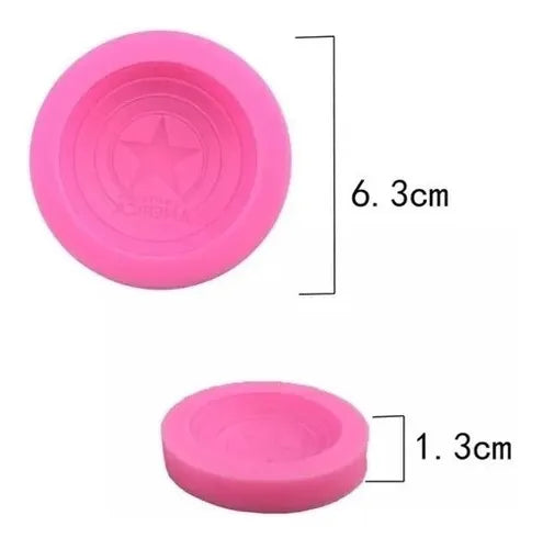 MOLDE DE SILICON ESCUDO