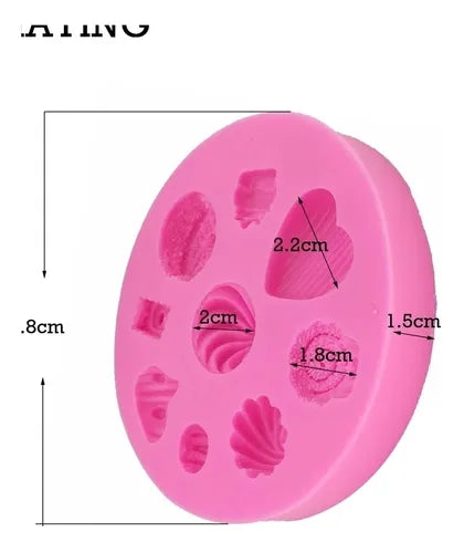 MOLDE DE SILICON POSTRES