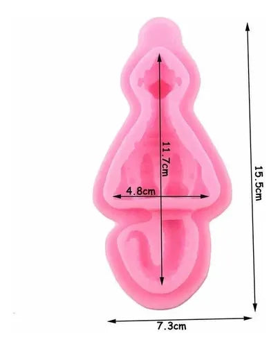 MOLDE DE SILICON DINOSAURIO