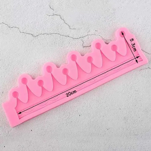 MOLDE DE SILICON CORONA