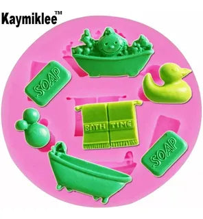 MOLDE DE SILICON BABY SHOWER