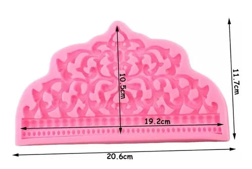 MOLDE DE SILICON CORONA MONARCA
