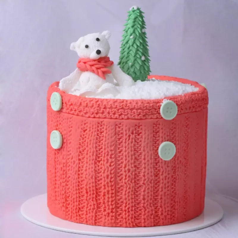 Molde de Silicón Textura de Tejido