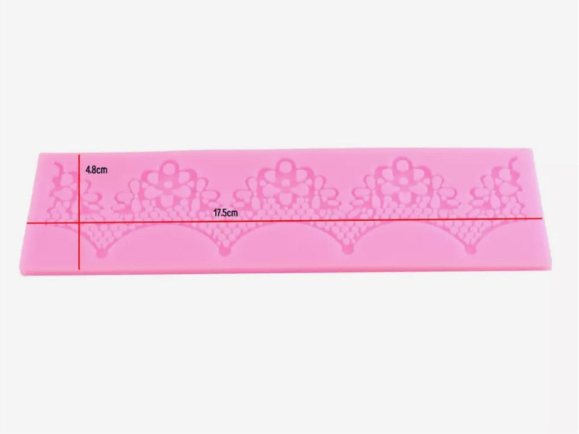 MOLDE DE SILICÓN ENCAJE DE ARCOS