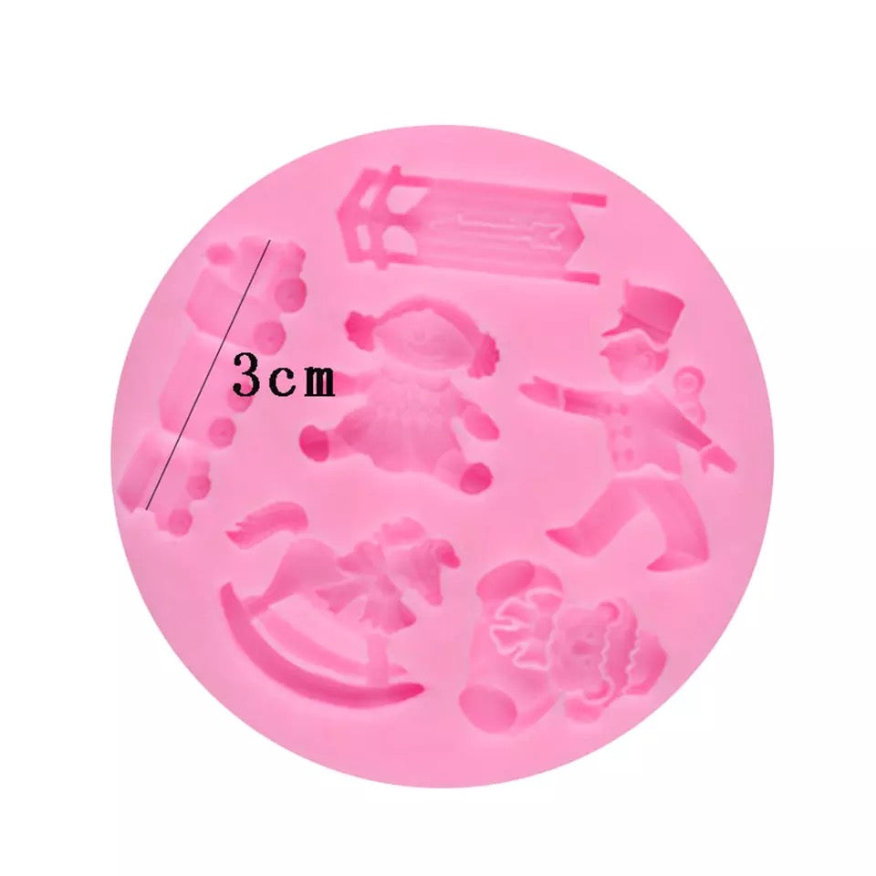 Molde de Silicón Juguetes