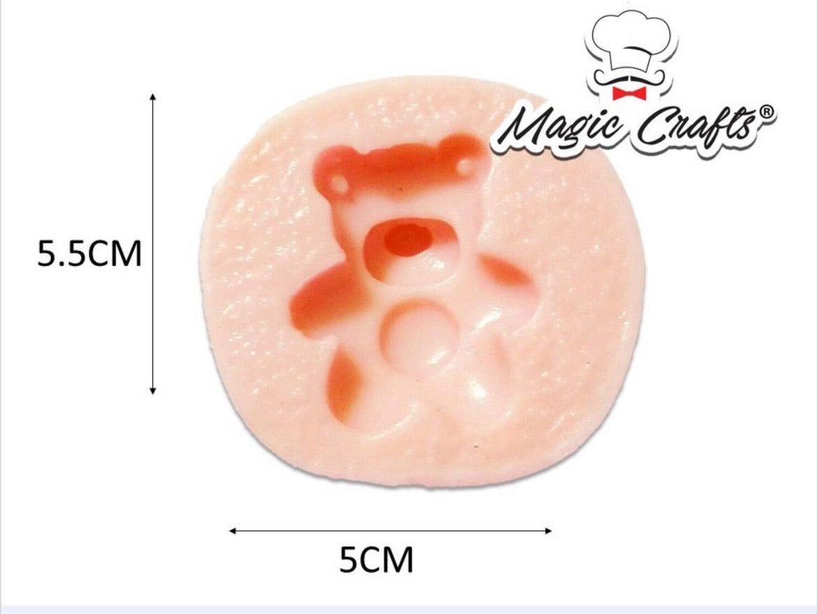 MOLDE DE SILICÓN OSO LOTSO