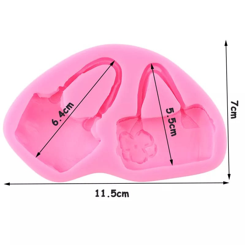 MOLDE DE SILICÓN BOLSAS X 2