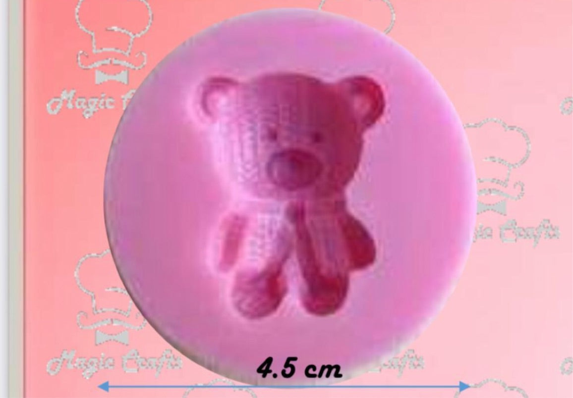 MOLDE DE SILICÓN PAQUETE OSITOS