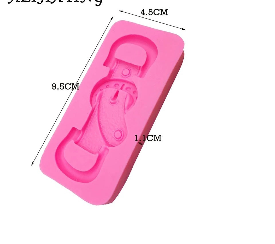 MOLDE DE SILICÓN HEBILLA