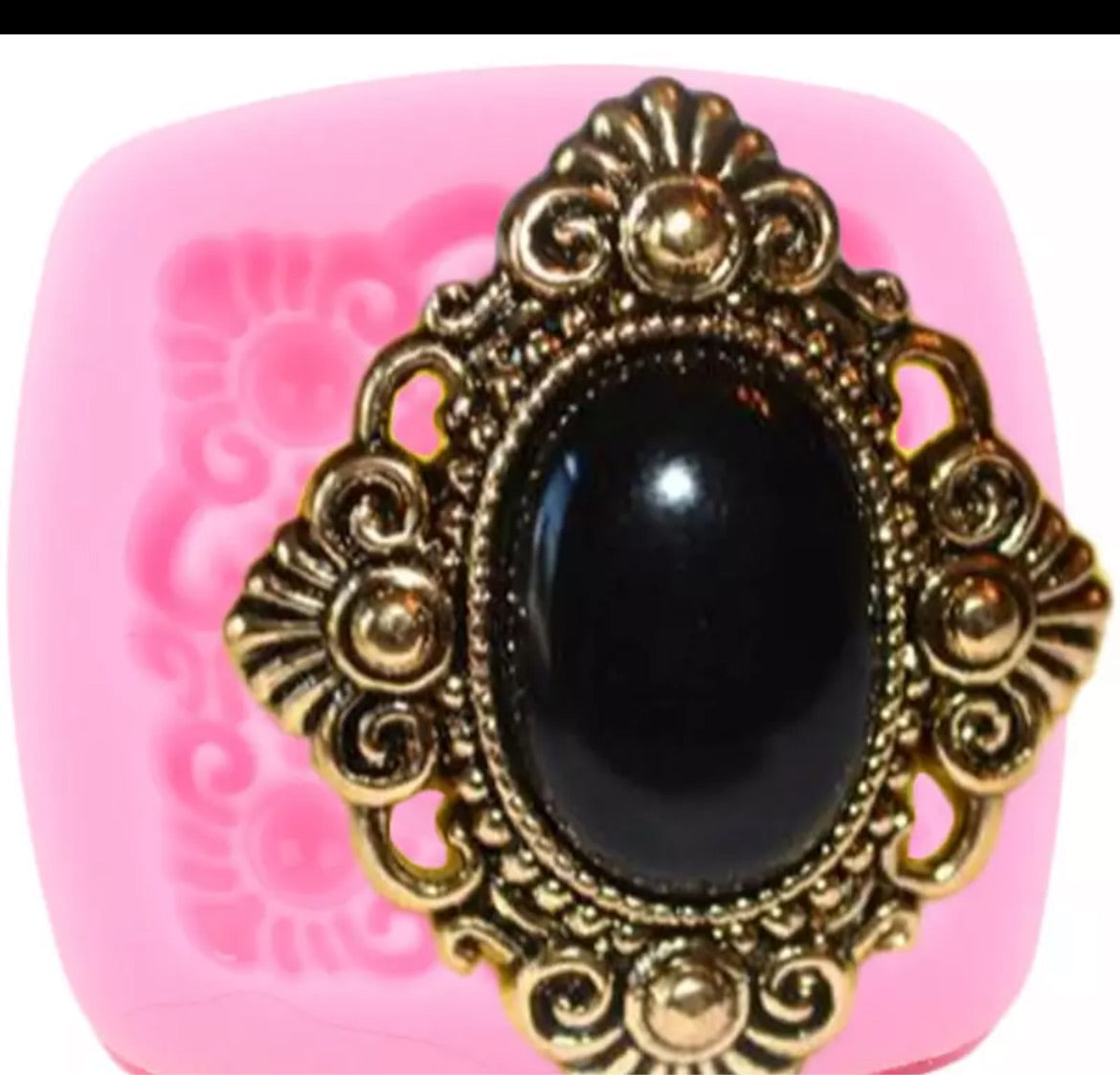 MOLDE DE SILICÓN JOYA VINTAGE