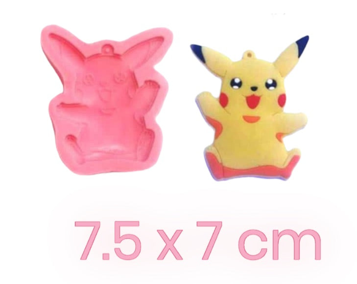MOLDE DE SILICÓN PICACHU