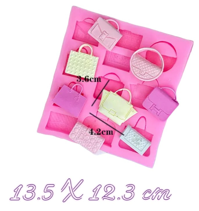 MOLDE DE SILICÓN BOLSAS X 11