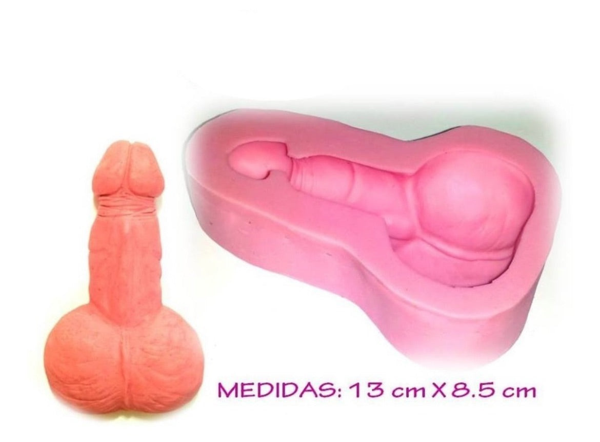 MOLDE DE SILICÓN PENE 3D GRANDE