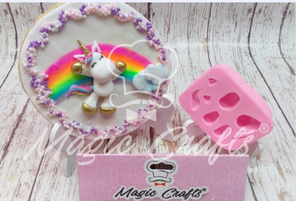 MOLDE DE SILICÓN MULTIFUNCIONAL UNICORNIO