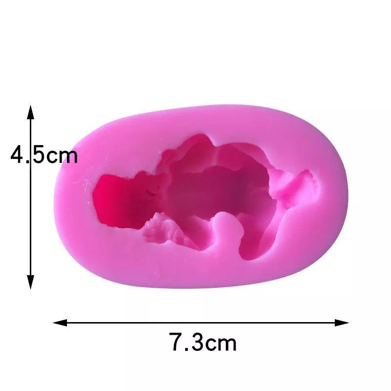 MOLDE DE SILICÓN BEBÉ