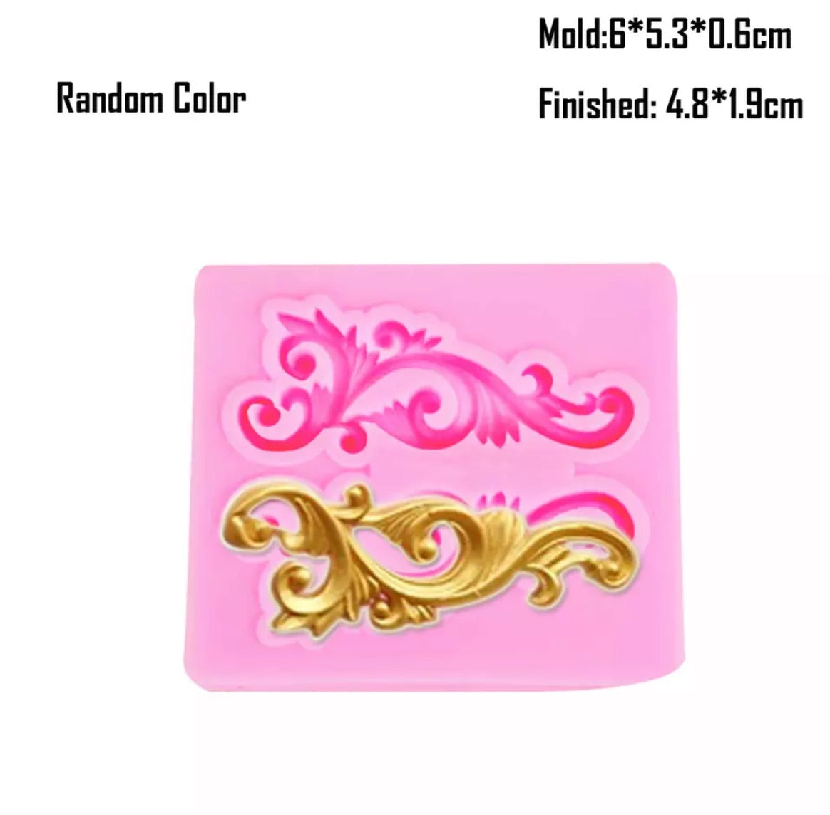 Aplicación vintage ch 4 piezas