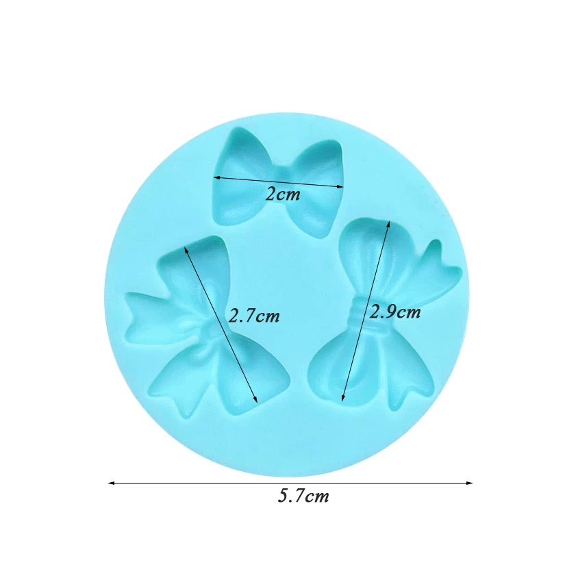 MOLDE DE SILICÓN MOÑOS X 3