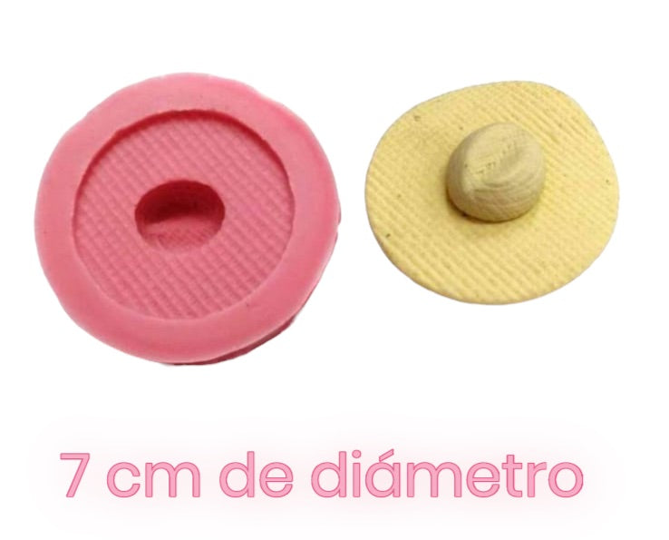 MOLDE DE SILICÓN SOMBRERO