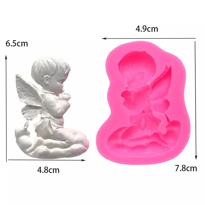 Molde de Silicón Ángel de la Guarda