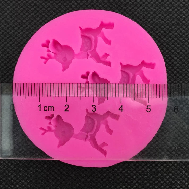 MOLDE DE SILICÓN RENOS X 3