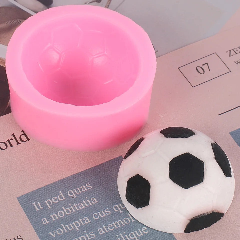 MOLDE DE SILICÓN BALÓN DE FÚTBOL