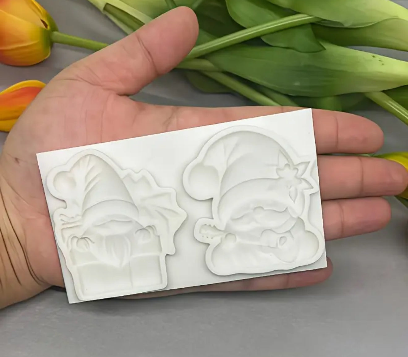 MOLDE DE SILICÓN SANTA CLAUS REGALO NAVIDAD