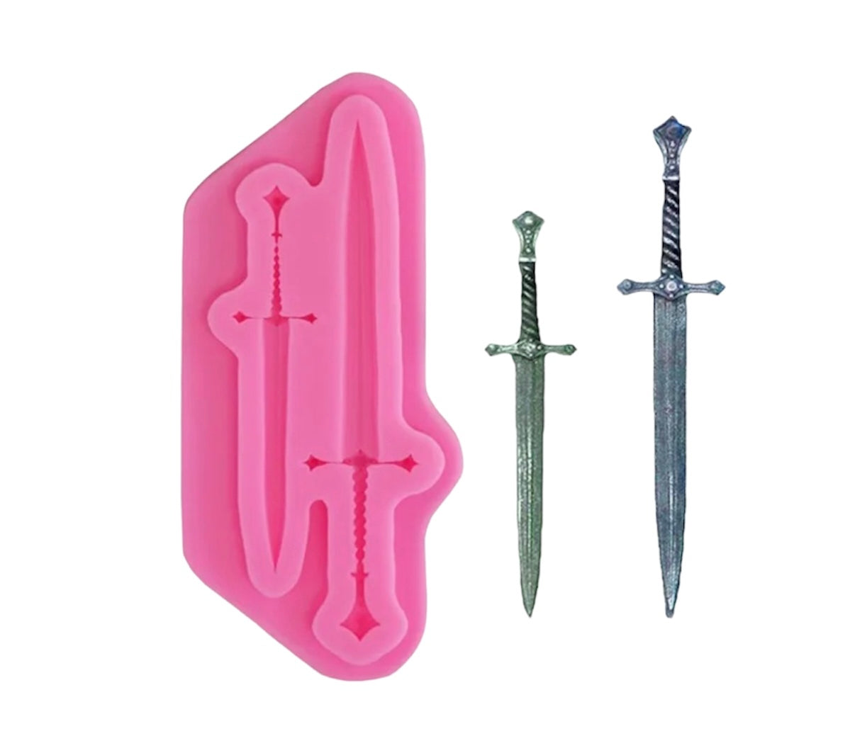 MOLDE DE SILICÓN PAQUETE MEDIEVAL