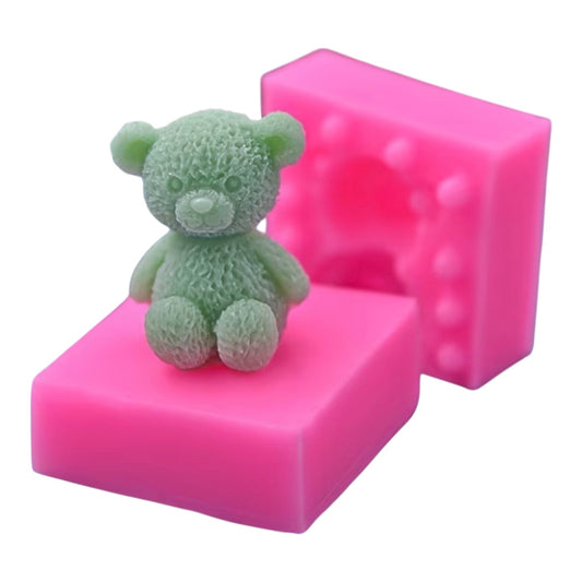 MOLDE DE SILICÓN OSO 3d