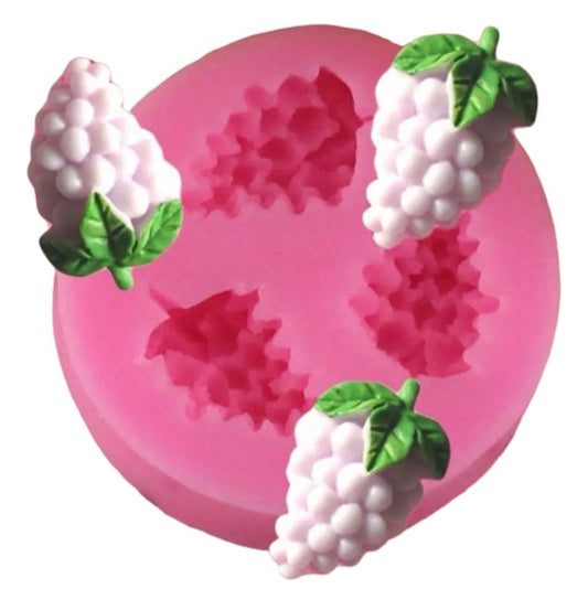 MOLDE DE SILICÓN UVAS
